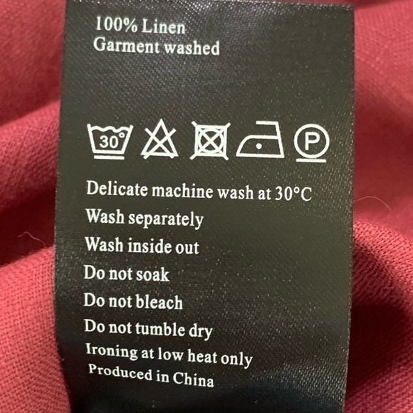 MASAI Nabla Linen Sheath Dress Boysenberry - Picture 6 of 10